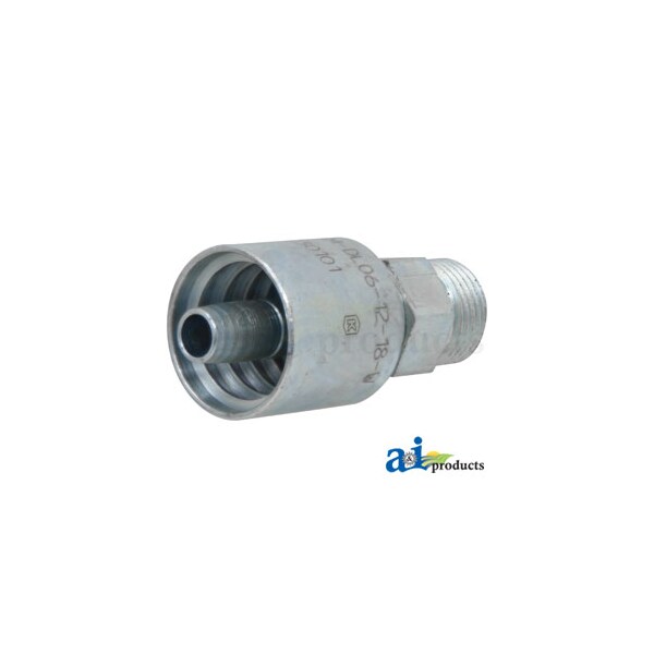 Din Light 24 degree Seat Male Rigid 3" x1" x1"